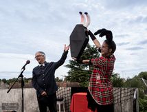 Cérémonie en lapin mineur par le duo LES CHOSES DE LA VIE