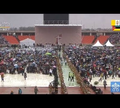 Messe du pape François au  Mozambique