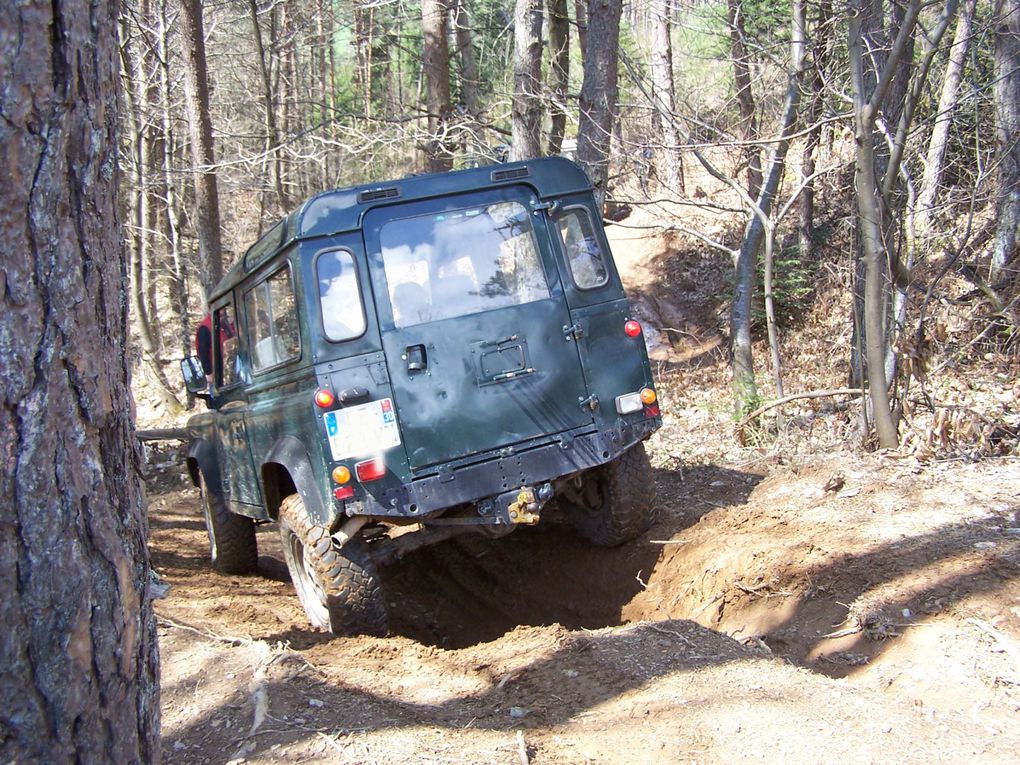 week-end 4x4 dans le cantal