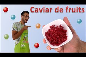 le caviar de fruits