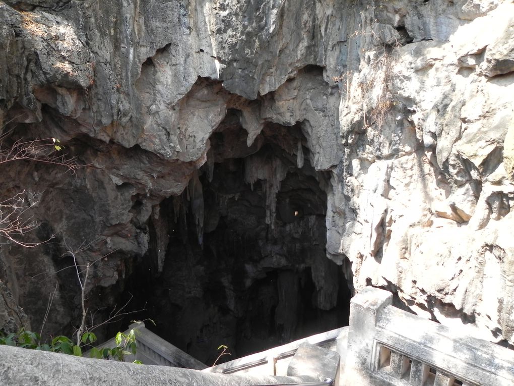 visite des grottes de Petchaburi