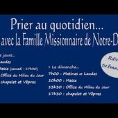 La messe du mercredi 9 octobre 2019