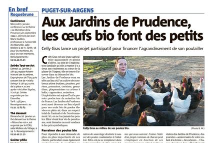 Le financement participatif des Jardins de Prudence