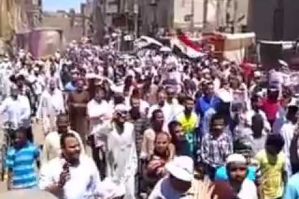 المنيا - ملوي - 2 اغسطس 2013 - ضد الانقلاب العسكري 