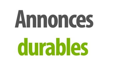 Annonces Durables, site d'annonces écologiques devient gratuit pour les collectivités publiques