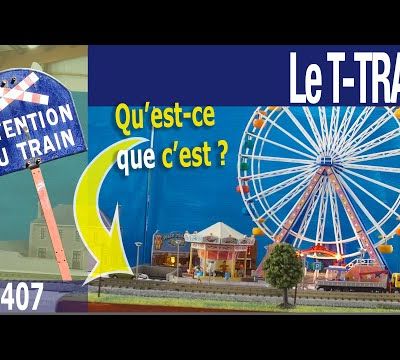 Présentation de modules T-Trak, lors de l'exposition de Villepreux