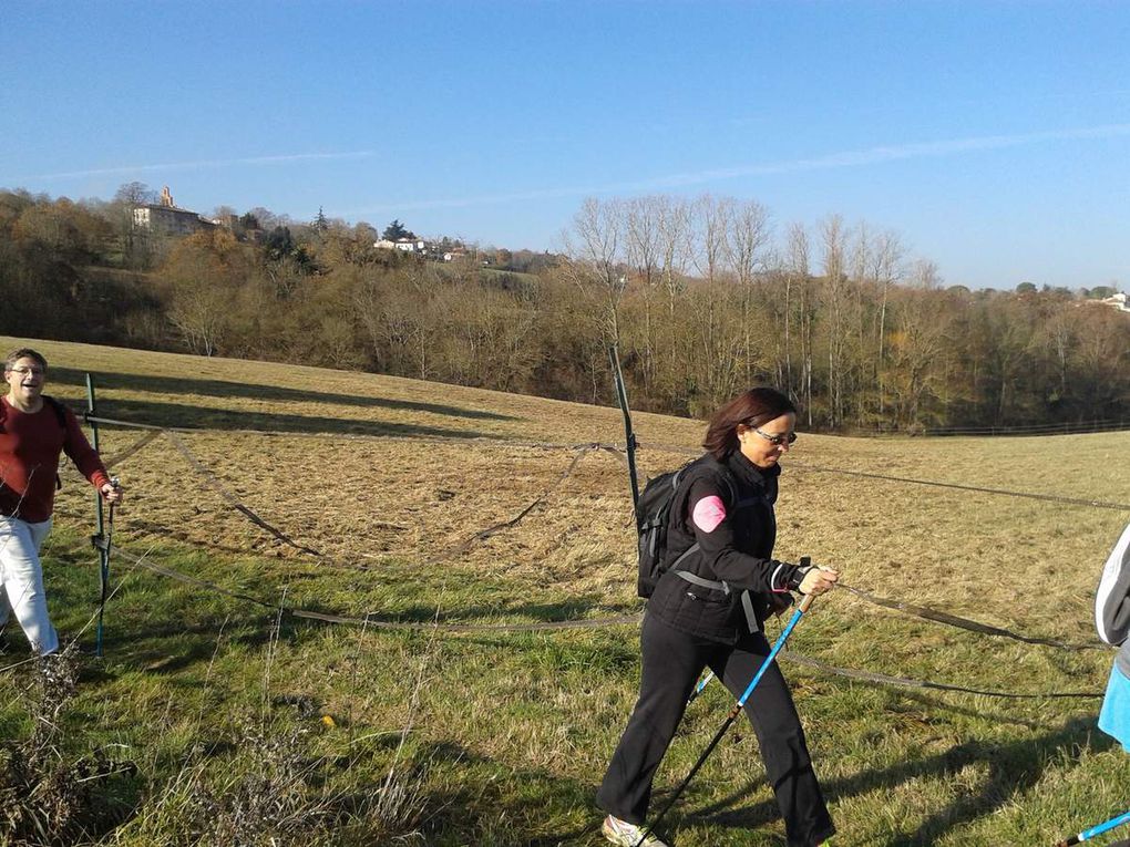 MARCHE NORDIQUE D'AUZIELLE A FOURQUEVAUX