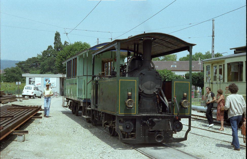 l'ANAT association Neuchâteloise des amis du tram c'est faite lors de la disparition du dernier tram urbain de Neuchâtel qui faisait Peseux Corcelles ligne 3