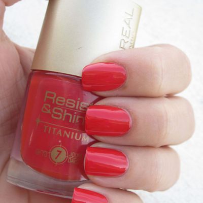 Swatch Vernis L'Oréal Resist & Shine Titanium 451