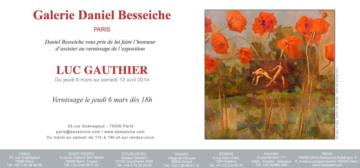 Exposition Luc Gauthier