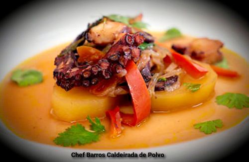 Chef Barros Plats viande Poisson de Noël 