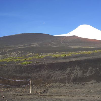 Volleyball au Volcan Osorno