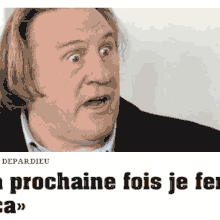 Citation du jour : Depardieu