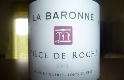 I.G.P. Hauterive rouge: Château la Baronne "Pièce de Roche", 2011 - 17/20.