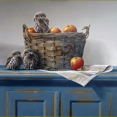 Oiseaux en peinture - Jan Weenink