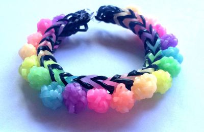 Nouveau bracelet arc-en-ciel !