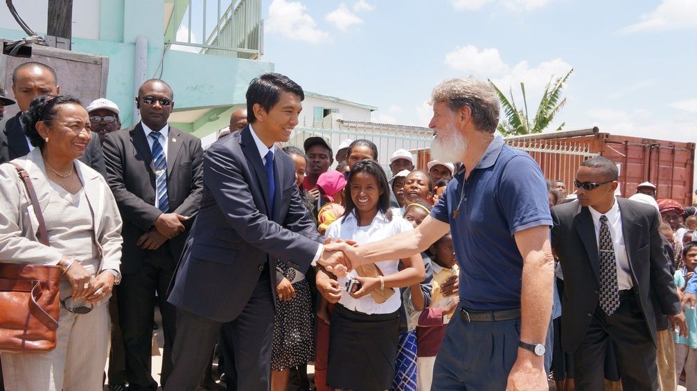 Messe d'ouverture des VIè Assises Nationales des Médecins Catholiques de Madagascar, en présence du Président Andry Rajoelina. 1ère partie. Photos: Harilala Randrianarison