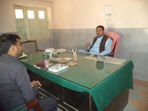 Assistant Commissioner  Garhi Yaseen  Mr: Naeem Ahmed Abbasi Insists to promote culture of working day and night to accomplish mega projects in the course of time  