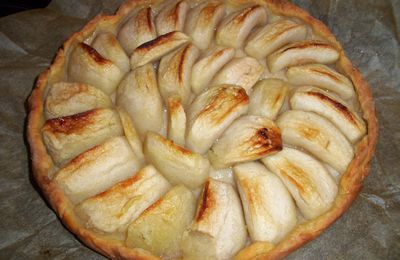 Tarte aux pommes, rapide