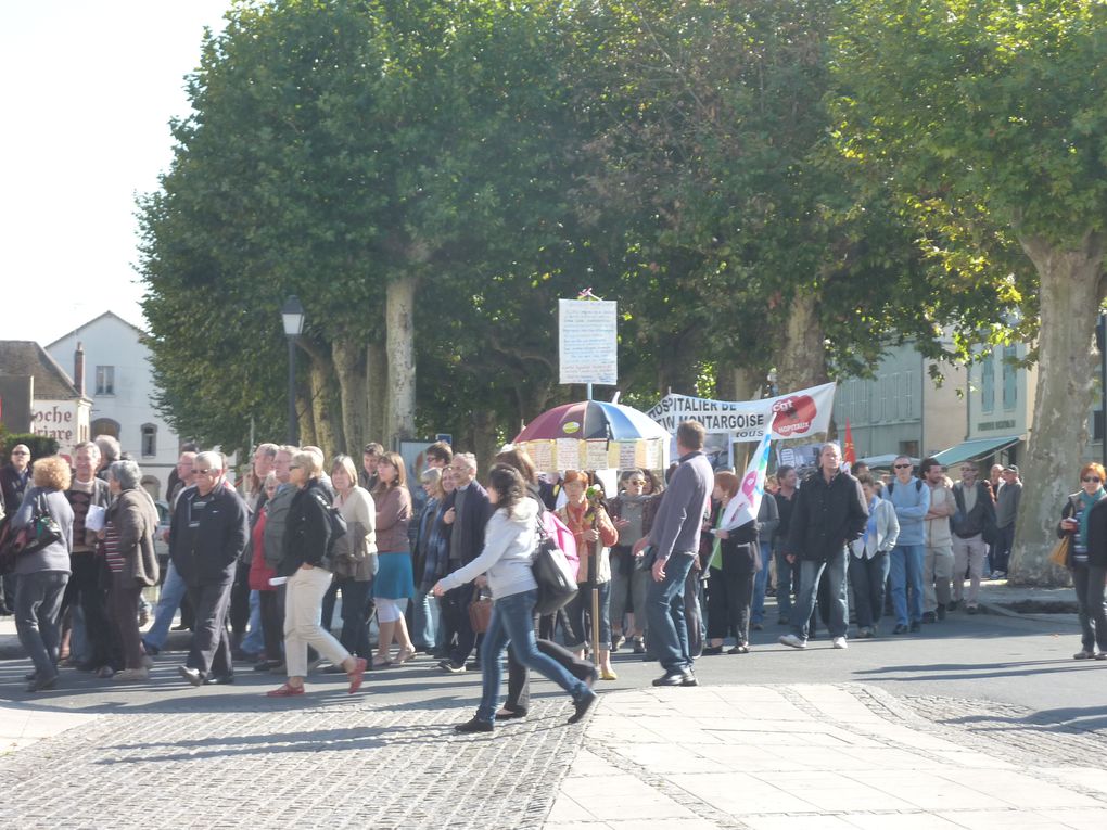 Réforme des retraites, le mouvement social sans précédent à Montargis: le 25 mai, les 7 et 23 septembre, les 2,12 et 16 octobre 2010