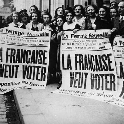 1944-2024 : 80 ans du droit de vote des femmes - Déclaration du PCF  19 avril 2024