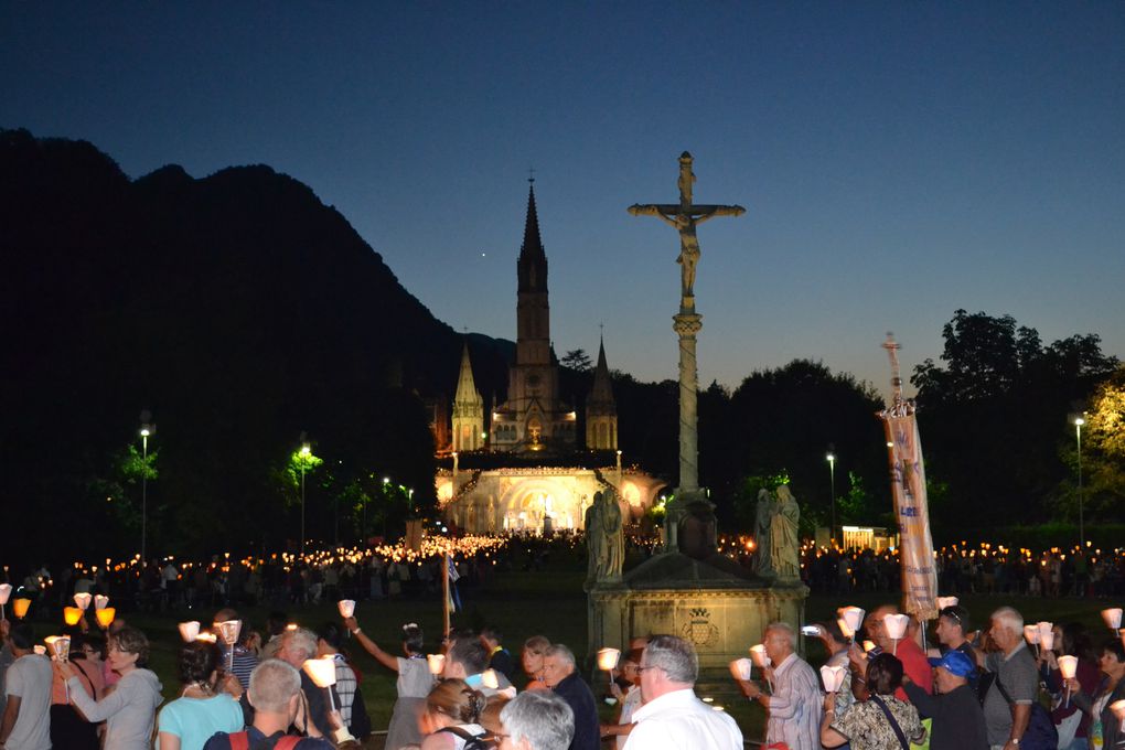 arrivée à Lourdes