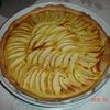 tarte pommes poires à la crème amande