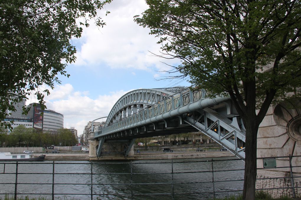 Ile aux cygnes, pont Rouelle (Rer C) 1899