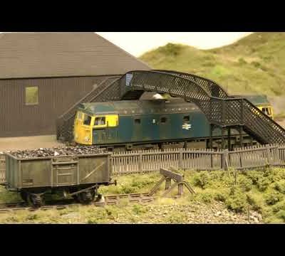 Le Diorama "Portchullin" pendant l'exposition à Rail 2018