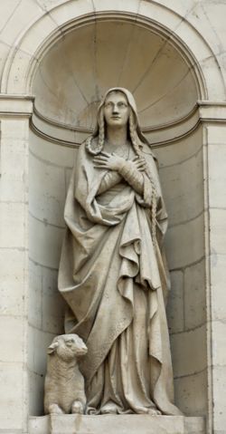 SAINTE GENEVIÈVE, PATRONNE DES GENDARMES 