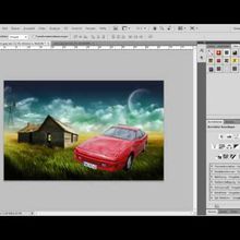 Photoshop - Objekte in Bilder einfügen und einpassen