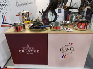 Nos photos du stand et de la gamme Cristel sur le salon du Made in France