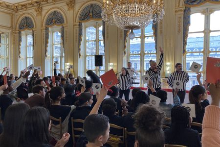 Les élèves du Trophée d'Impro Culture & Diversité invités d'honneur du ministère de la Culture