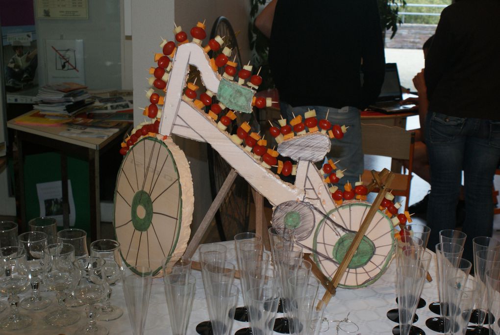 Vernissage de l'exposition sur les vélos