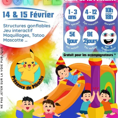 Assérac - Week-end : structures gonflables du samedi 14 au dimanche 15 février 2026