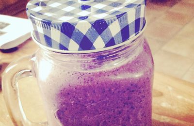 Smoothie myrtilles