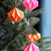 DIY Décoration de Noël en papier à faire avec son enfant - Mille mètres carrés