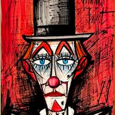 Clowns en peinture -  Bernard Buffet