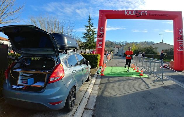 Résultats 5 et 10km La Vallée des Sources à Nanteuil 2018