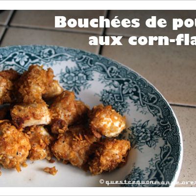 Bouchées de poulet aux corn-flakes