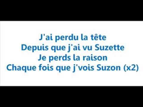 Dany Brillant Suzette Paroles