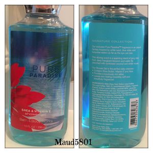 gel douche bath & bodyworks pure paradise