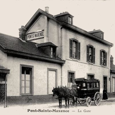 CP gare de Pont-Sainte-Maxence (Oise)