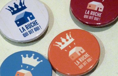 Création de badges pour la Ruche qui dit Oui!