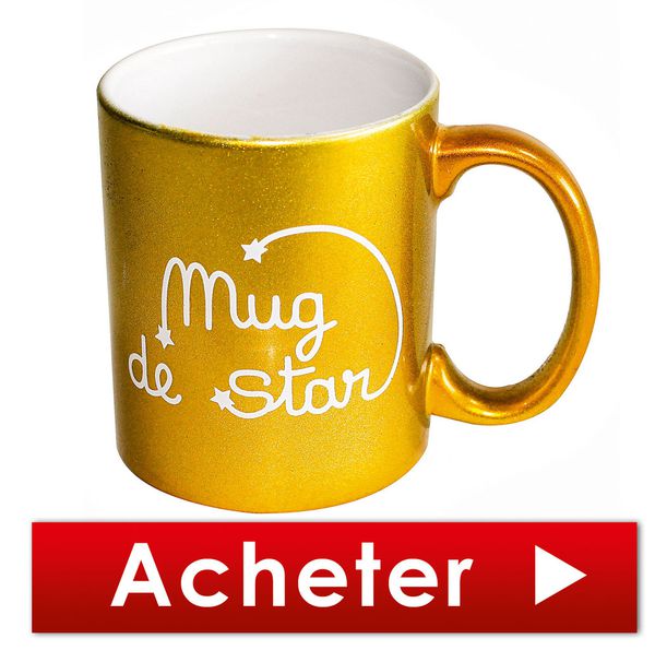 Mug doré original