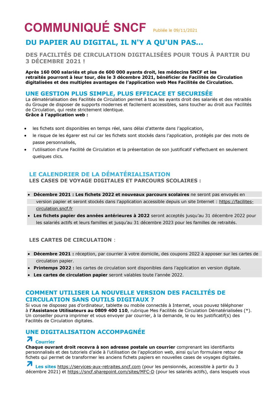 Comment Utiliser Les Facilités De Circulation Sncf Articles populaires – Fedération des Retraités SNCF