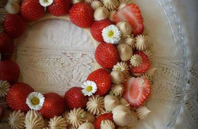 Tarte aux fraises revisitée