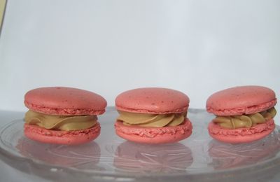 macaron ganache montée au café