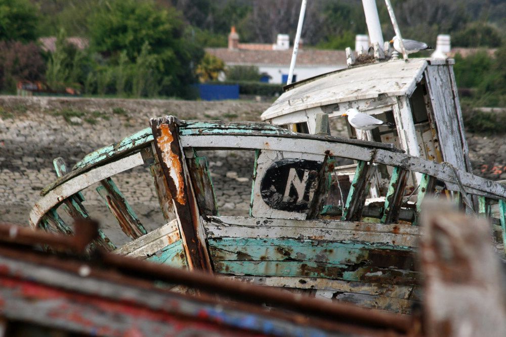 Album - Cimetière de bateaux à Noirmoutier