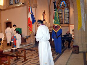 Sainte-Barbe des mineurs d'Algrange en 2022 - De la stèle à l'église (2)